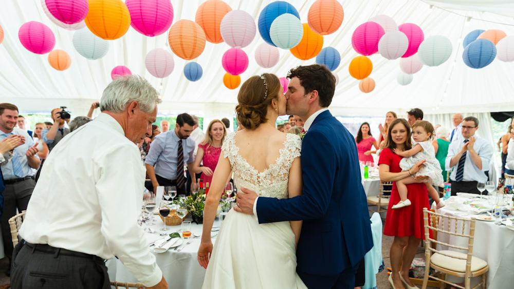 Coloured on sale lanterns wedding